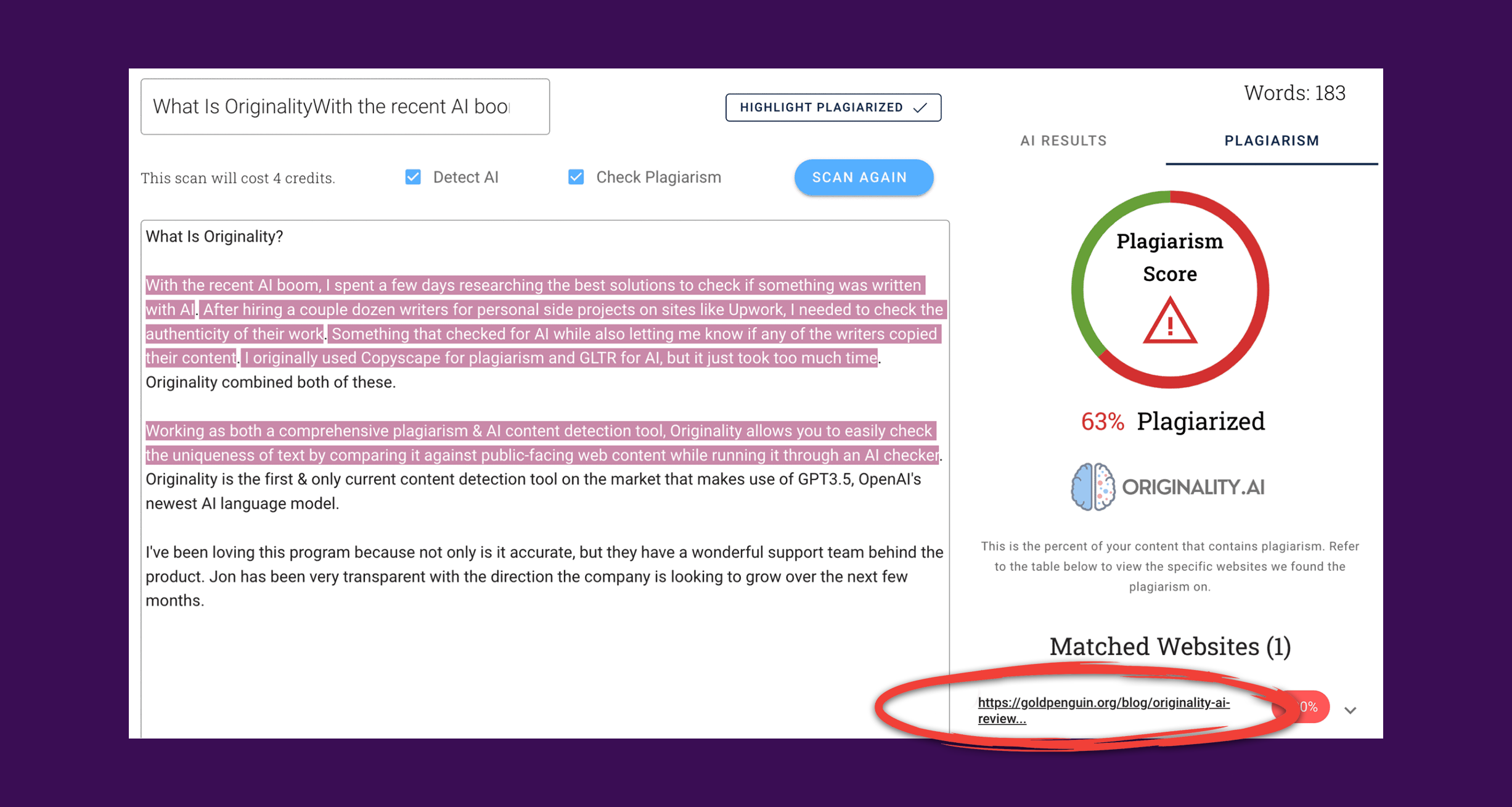 ai orginality ai detector