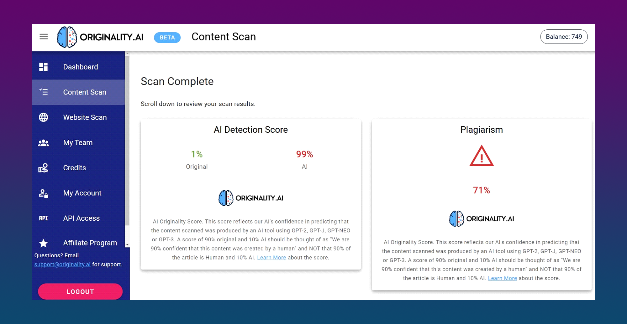 whats best to use with copyleaks
