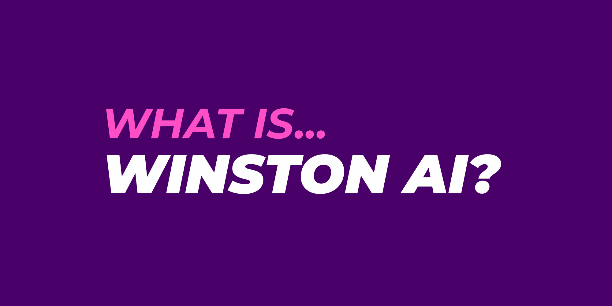 winston ai detector