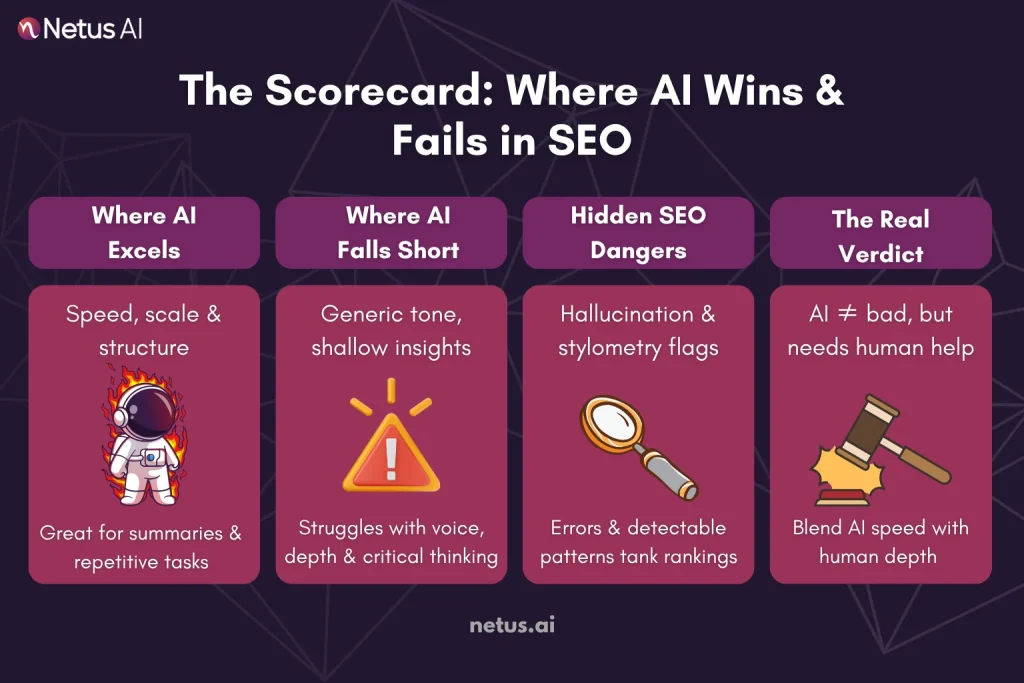 Where AI dominates & where it crashes and burns, NetusAI
